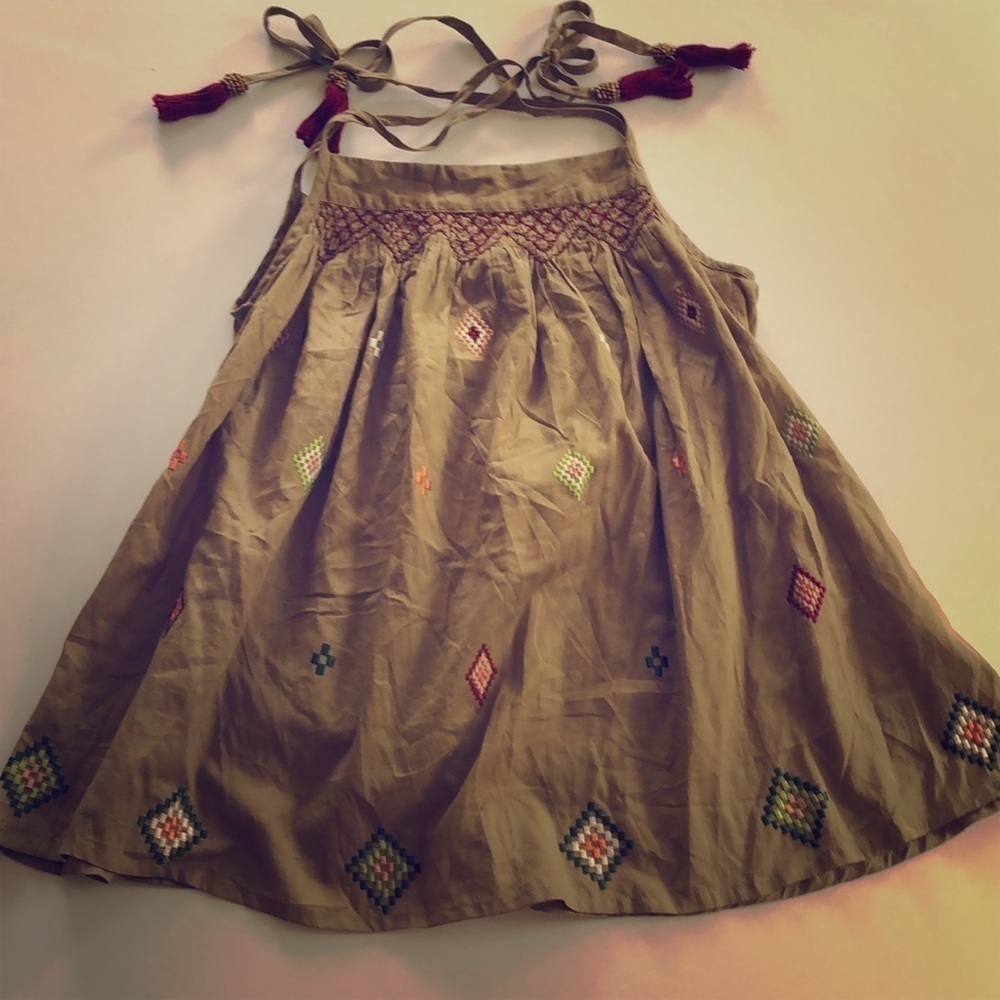💋TOPSHOP HALTER. SO CUTE WITH TASSLE STRAPS NWT💋
